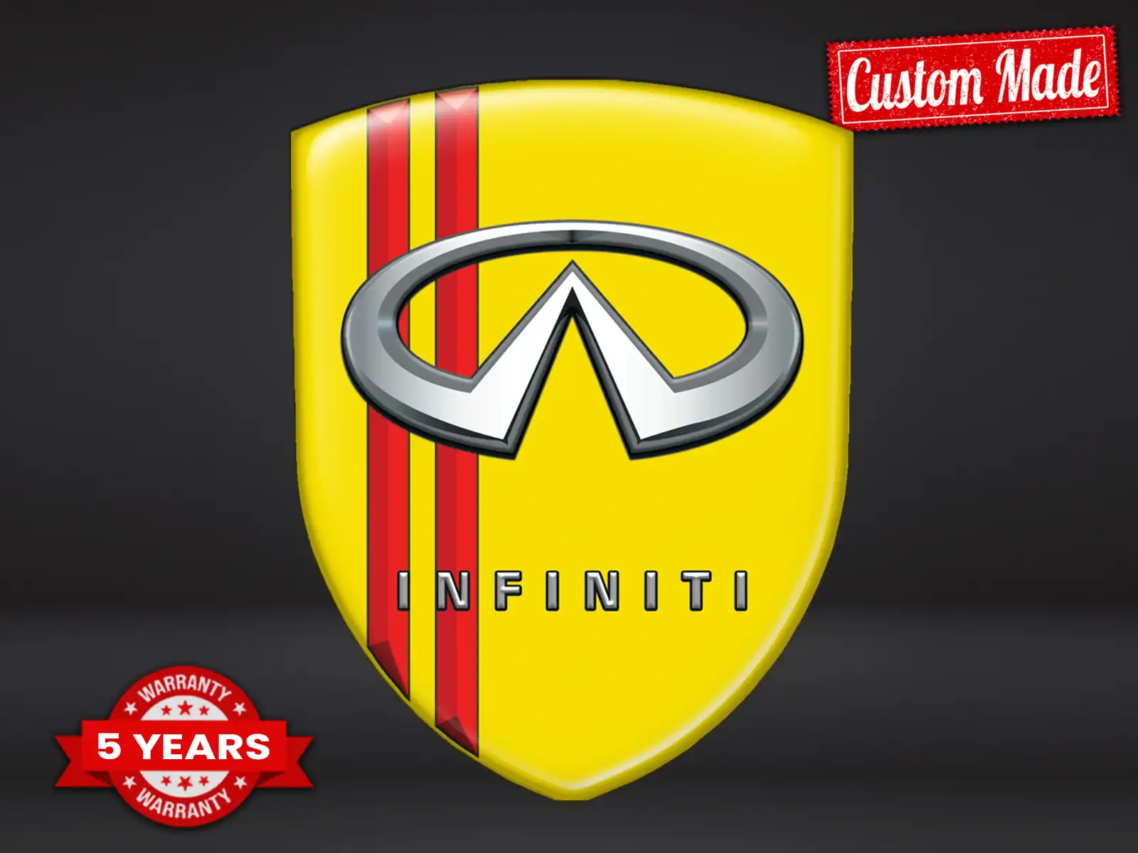 Infiniti Pegatinas Logo Negocio Resistentes Edición Limitada